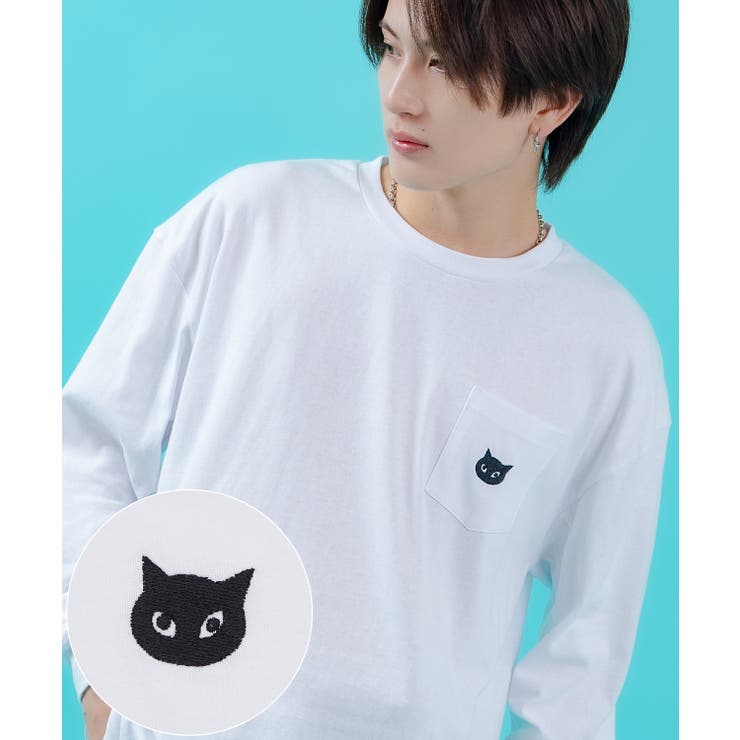 ホワイト | 長袖Tシャツ メンズ SIDEWAY | improves