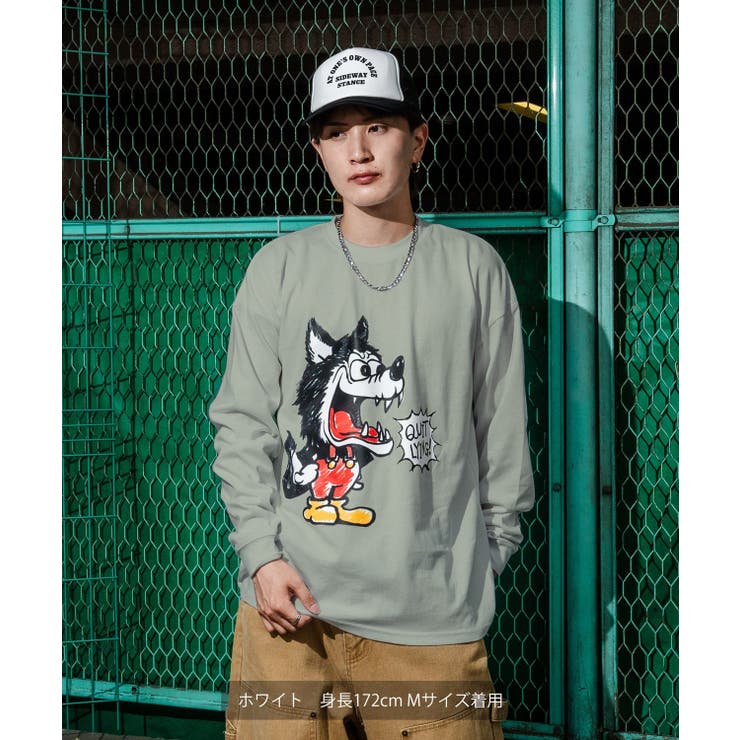 カーキ | Tシャツ メンズ SIDEWAY | improves