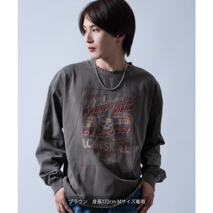 長袖Tシャツ メンズ SIDEWAY | improves | 詳細画像2 