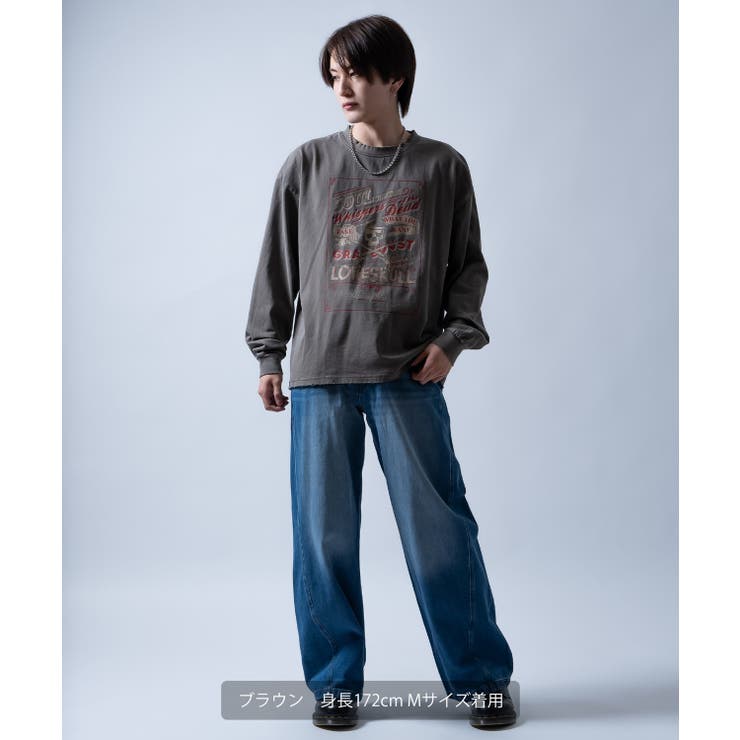 長袖Tシャツ メンズ SIDEWAY | improves | 詳細画像5 