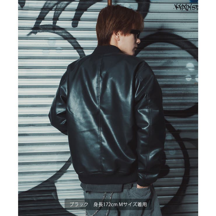 ブルゾン メンズ シンセティックレザー | improves | 詳細画像4 