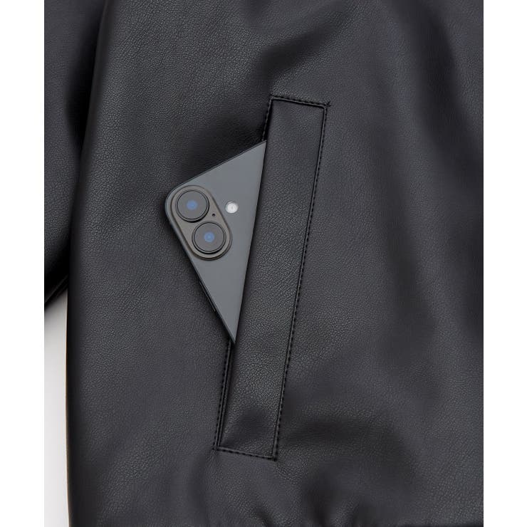 ブルゾン メンズ シンセティックレザー | improves | 詳細画像9 