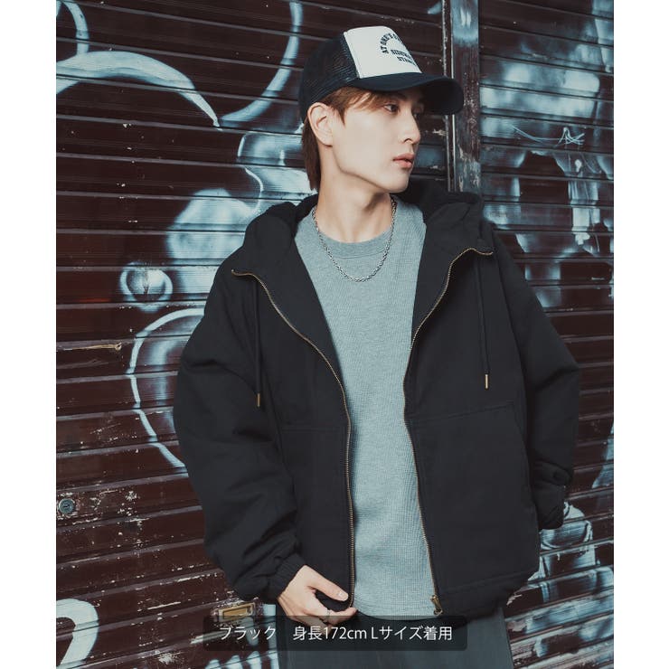 パーカー メンズ ダック | improves | 詳細画像3 