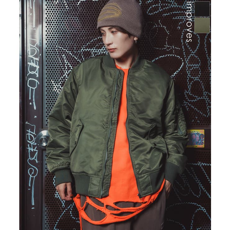 ブルゾン メンズ ポリナイロン | improves | 詳細画像1 