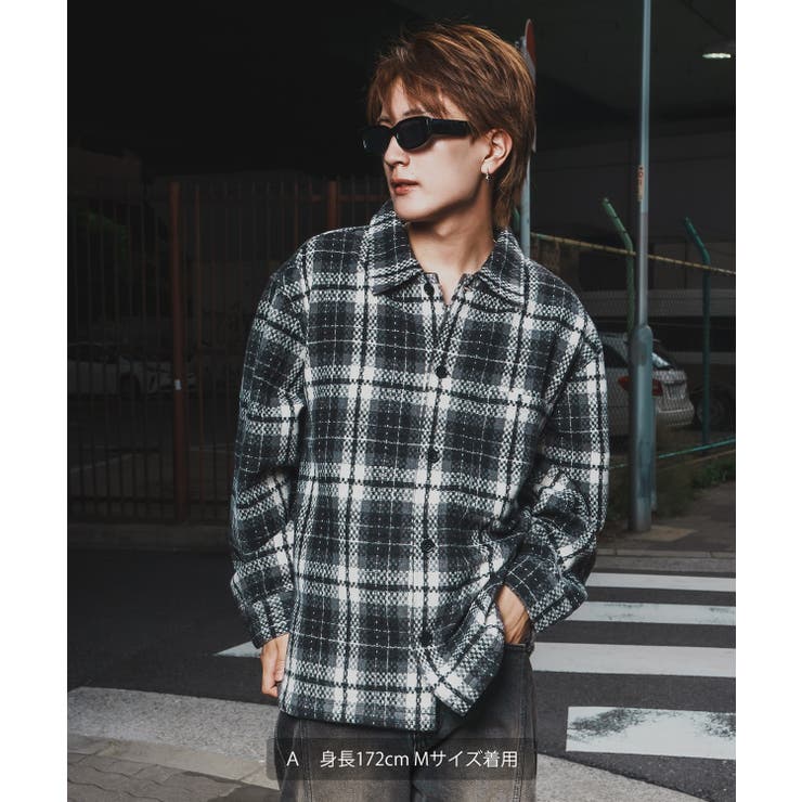 カバーオール メンズ チェック柄 | improves | 詳細画像3 