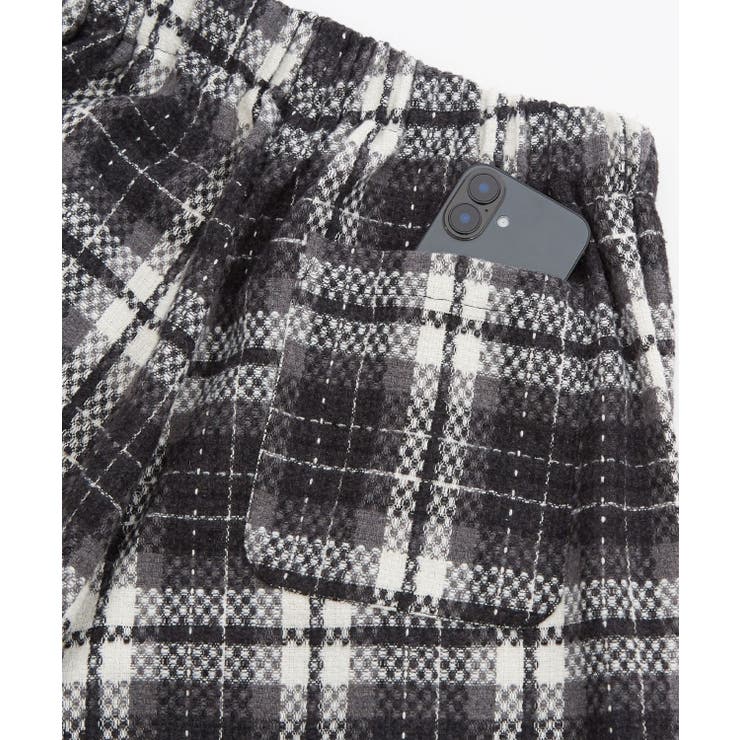 ワイドパンツ メンズ チェック柄 | improves | 詳細画像17 