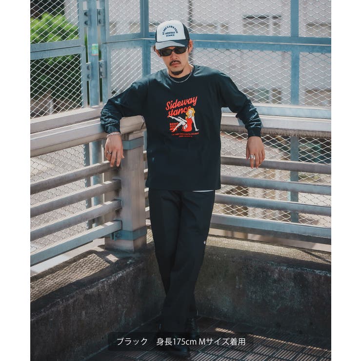 長袖Tシャツ メンズ SIDEWAY | improves | 詳細画像12 