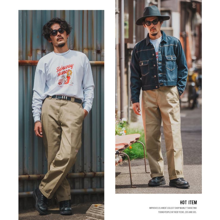 長袖Tシャツ メンズ SIDEWAY | improves | 詳細画像9 