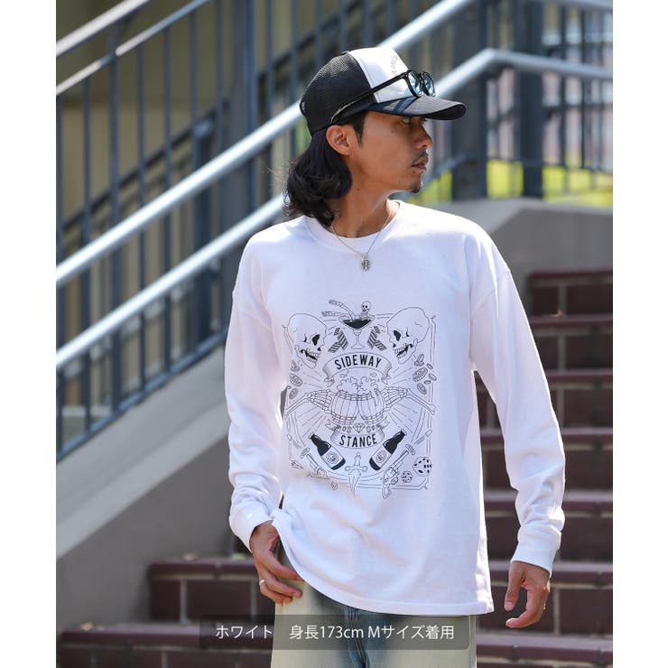 長袖Tシャツ メンズ SIDEWAY | improves | 詳細画像2 
