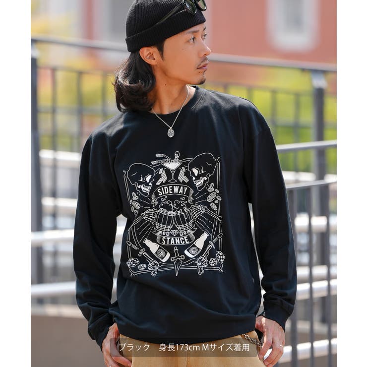 長袖Tシャツ メンズ SIDEWAY | improves | 詳細画像6 