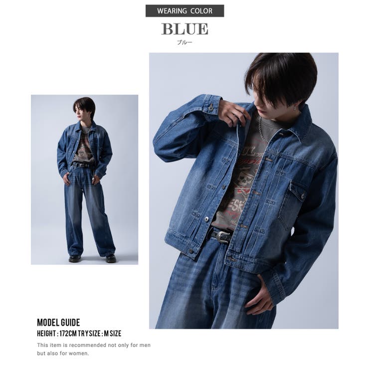 デニムジャケット メンズ ショート丈 | improves | 詳細画像6 