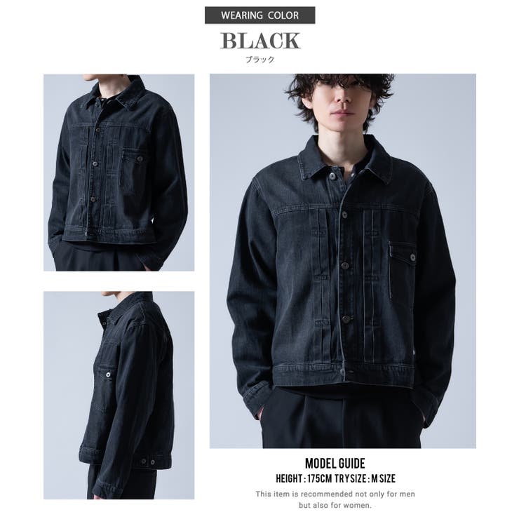 デニムジャケット メンズ ショート丈 | improves | 詳細画像10 