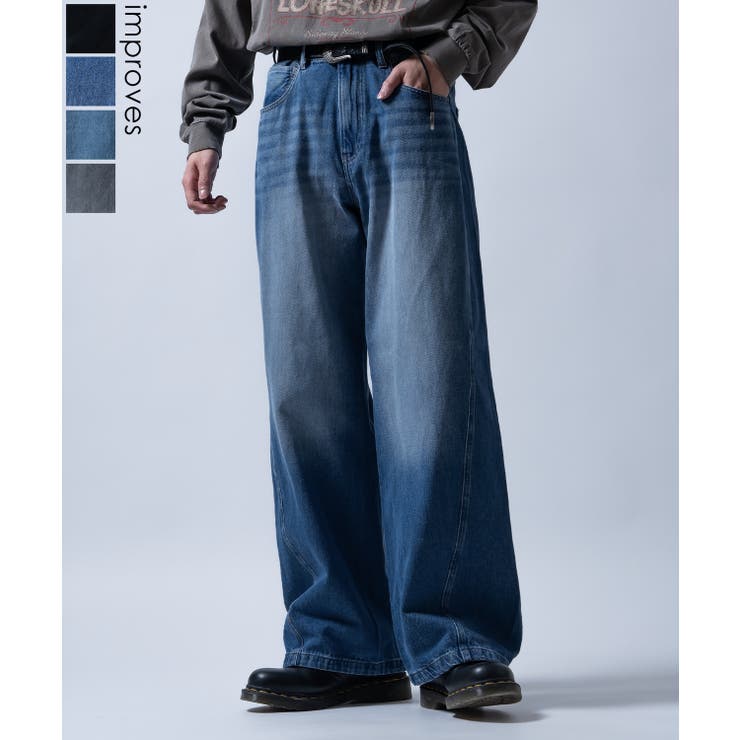 ジーンズ メンズ デニムパンツ | improves | 詳細画像1 