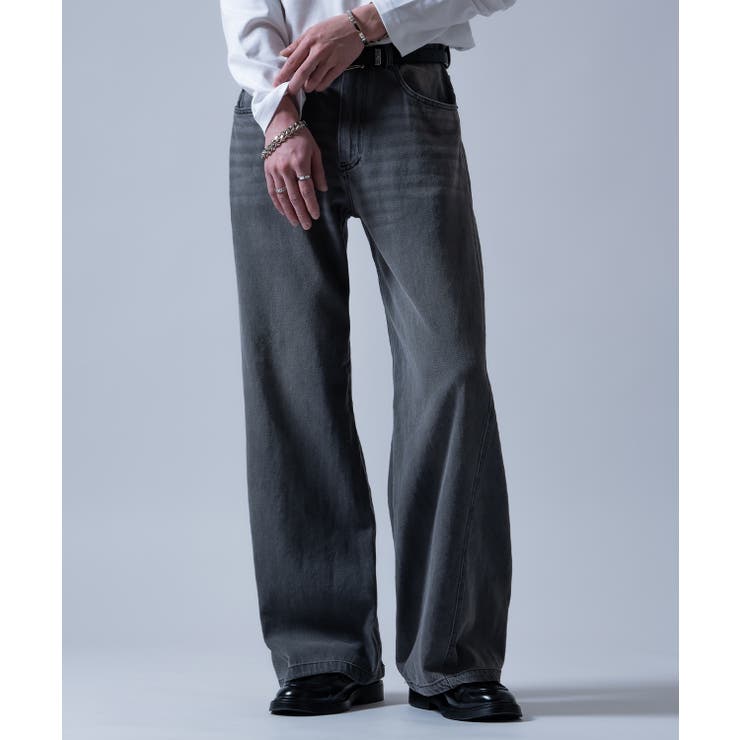 ウォッシュドブラック | ジーンズ メンズ デニムパンツ | improves