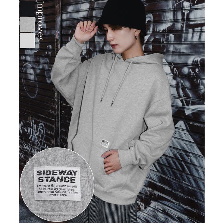 パーカー メンズ SIDEWAY | improves | 詳細画像1 