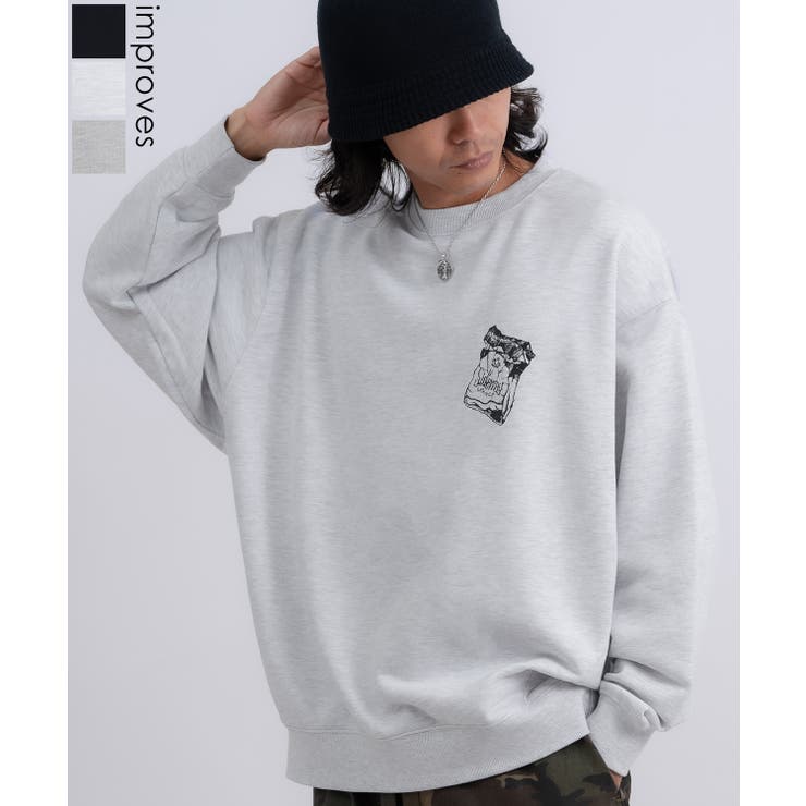 トレーナー メンズ SIDEWAY | improves | 詳細画像1 