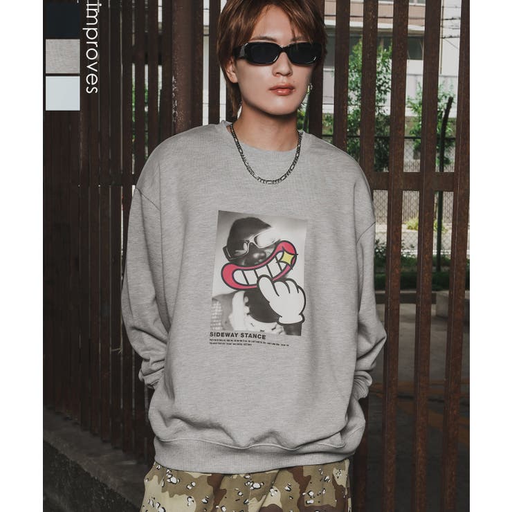 トレーナー メンズ SIDEWAY | improves | 詳細画像1 