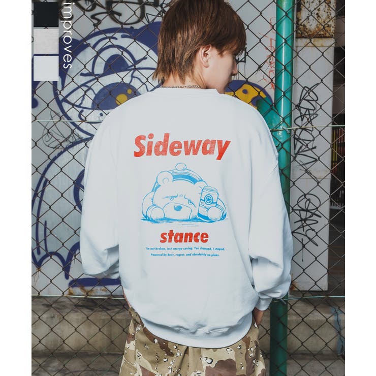 トレーナー メンズ SIDEWAY | improves | 詳細画像1 