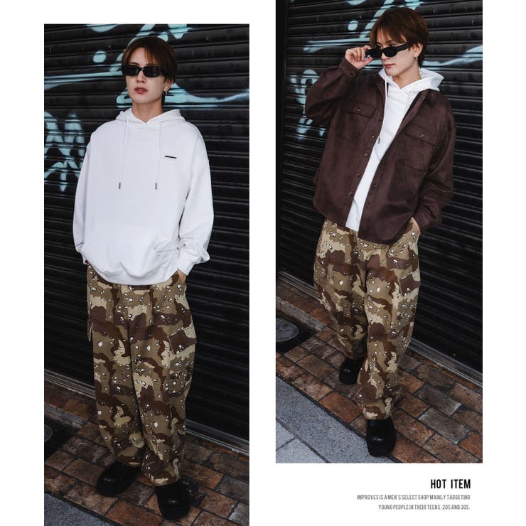 パーカー メンズ SIDEWAY | improves | 詳細画像11 