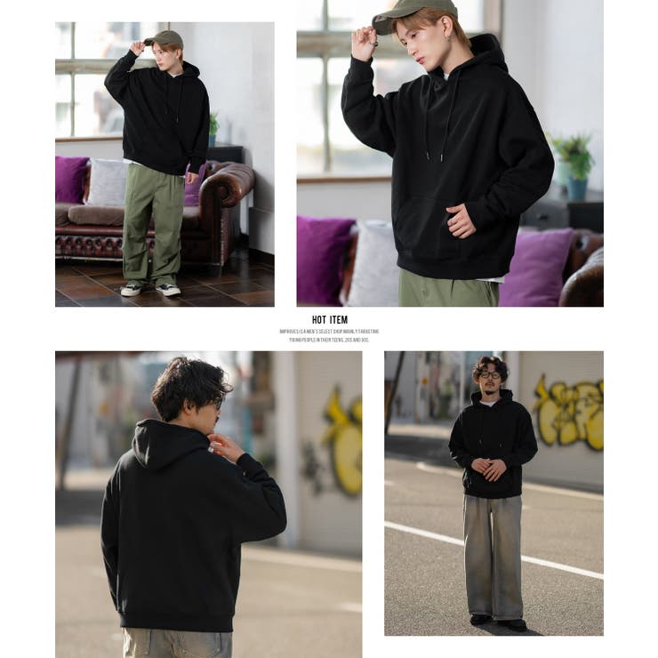 パーカー メンズ レディース | improves | 詳細画像4 