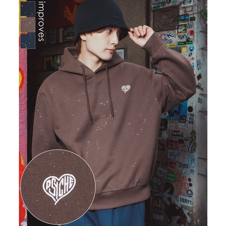 パーカー メンズ SIDEWAY | improves | 詳細画像1 