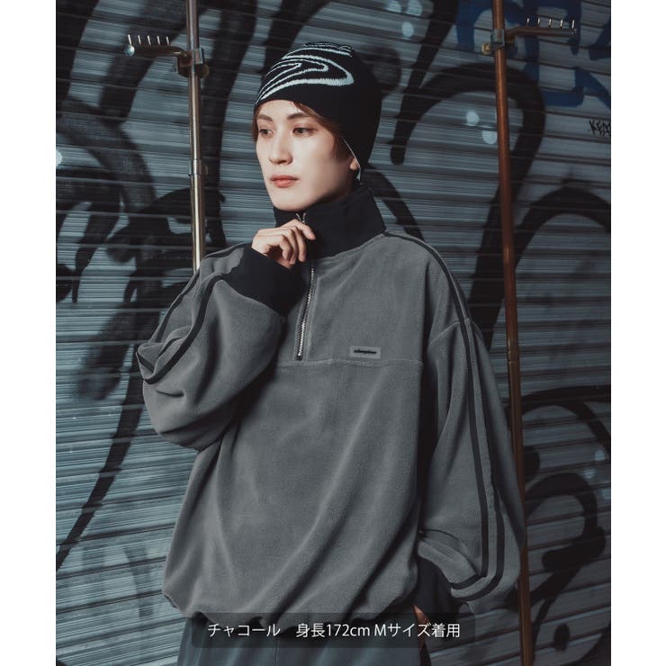 フリースプルオーバー メンズ レディース | improves | 詳細画像11 