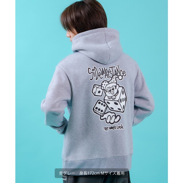 プルオーバーパーカー メンズ ダイス | improves | 詳細画像2 