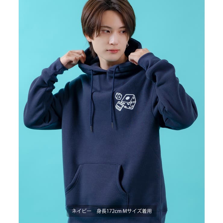 プルオーバーパーカー メンズ ダイス | improves | 詳細画像12 