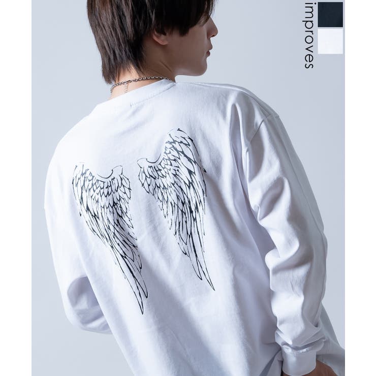 長袖Tシャツ ウイング長袖Tシャツ メンズ | improves | 詳細画像1 