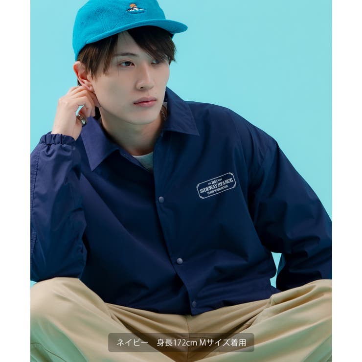 コーチジャケット メンズ SIDEWAY | improves | 詳細画像16 