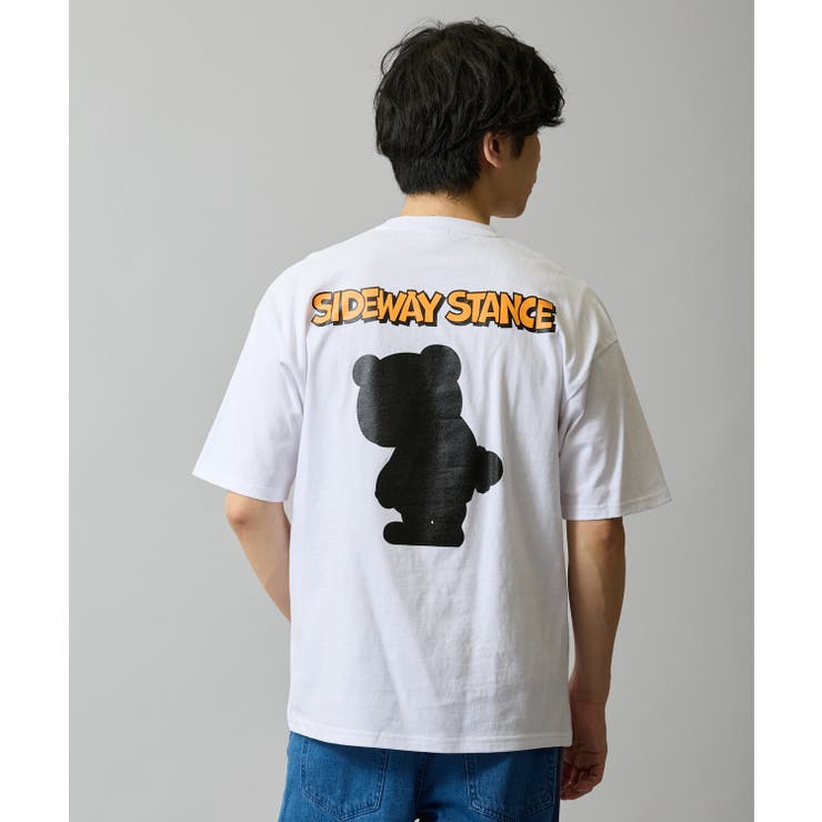 ホワイト | 半袖Tシャツ メンズ SIDEWAY | improves