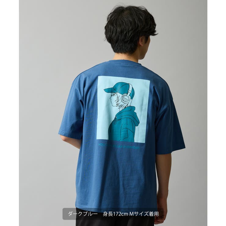 半袖Tシャツ メンズ SIDEWAY | improves | 詳細画像13 