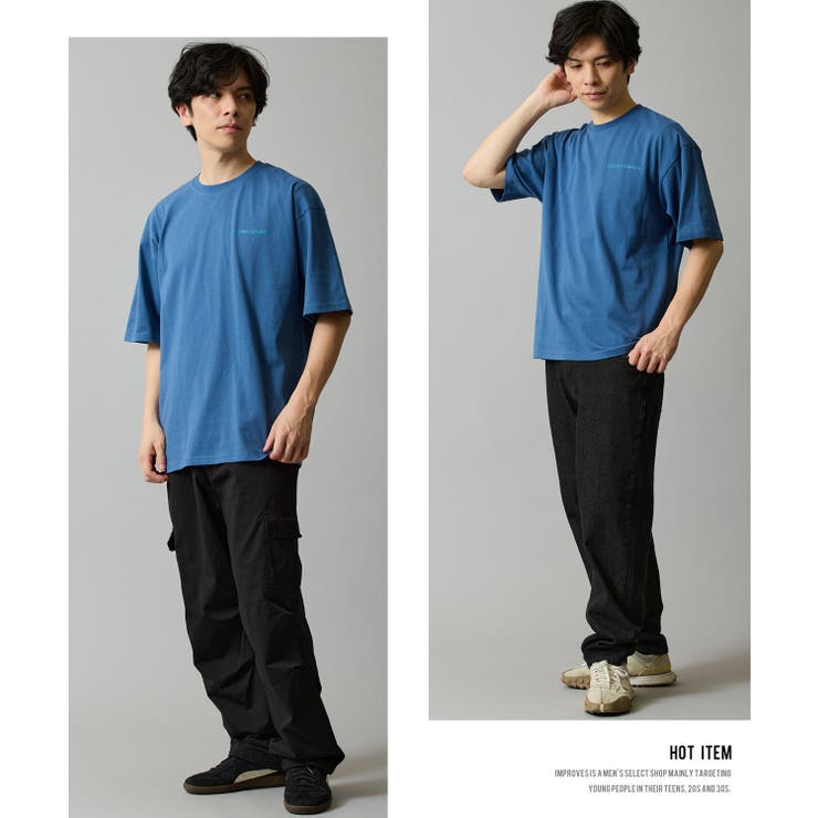 半袖Tシャツ メンズ SIDEWAY | improves | 詳細画像16 