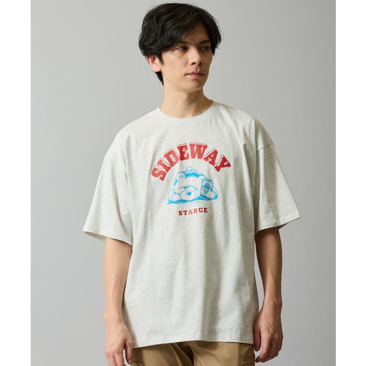 アッシュ | 半袖Tシャツ メンズ SIDEWAY | improves
