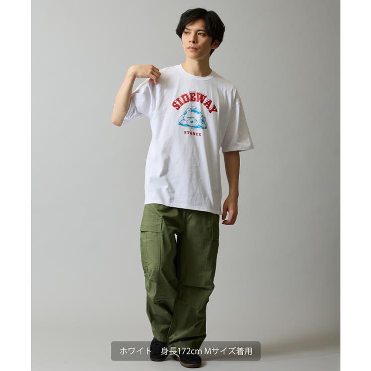 半袖Tシャツ メンズ SIDEWAY | improves | 詳細画像7 