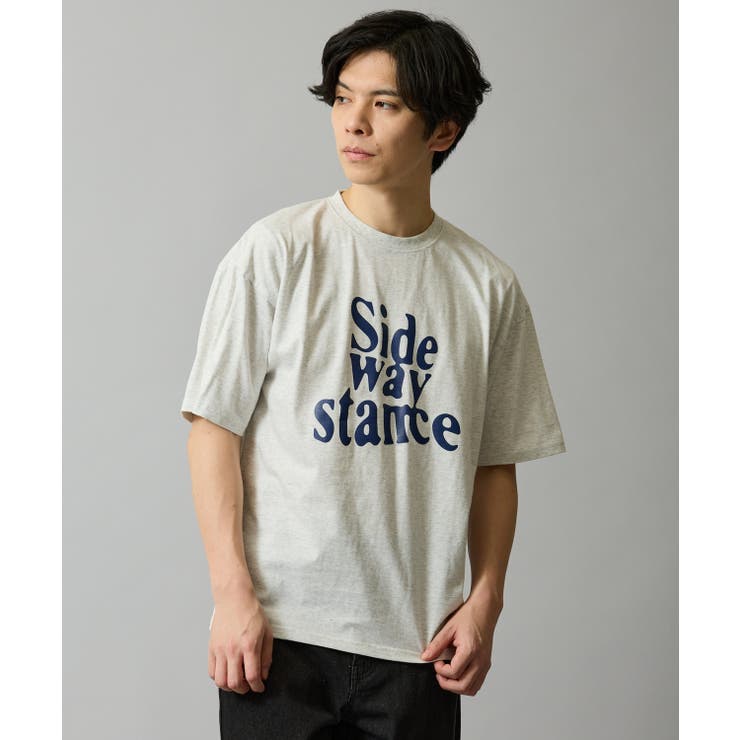 アッシュ | 半袖Tシャツ メンズ SIDEWAY | improves