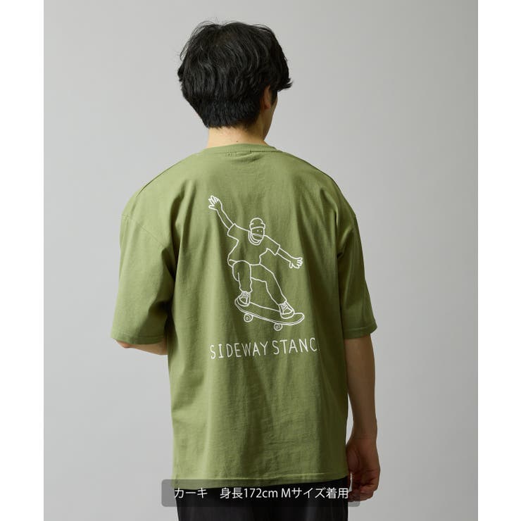 半袖Tシャツ メンズ SIDEWAY | improves | 詳細画像14 