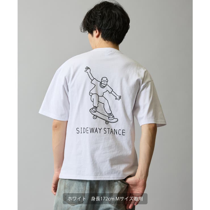 半袖Tシャツ メンズ SIDEWAY | improves | 詳細画像3 