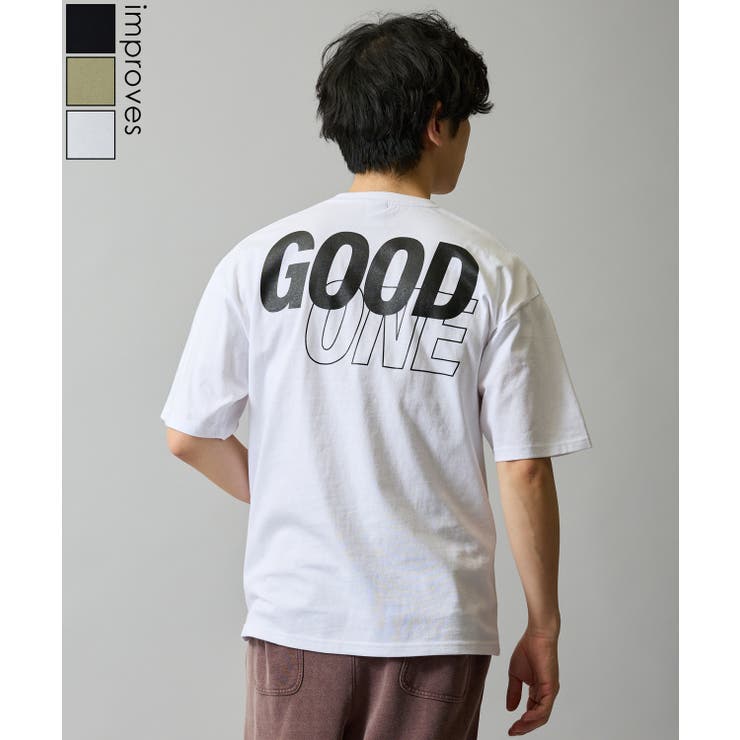 半袖Tシャツ メンズ SIDEWAY | improves | 詳細画像1 