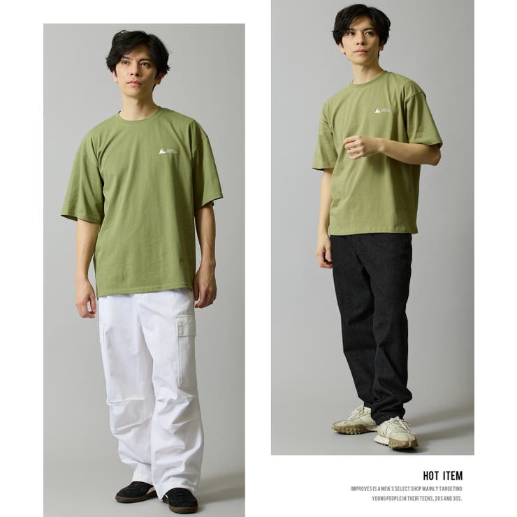 半袖Tシャツ メンズ SIDEWAY | improves | 詳細画像12 