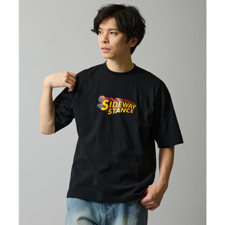半袖Tシャツ メンズ SIDEWAY | improves | 詳細画像1 