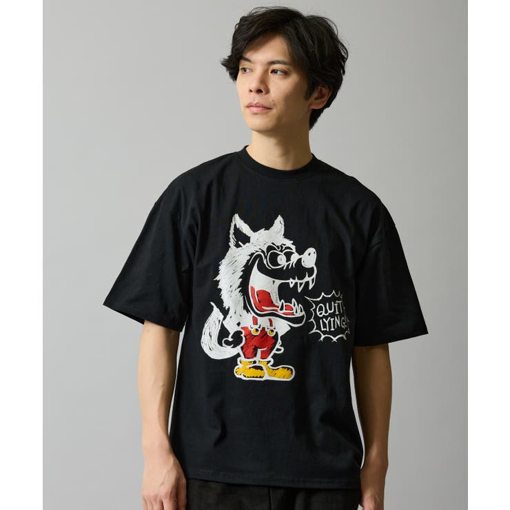 半袖Tシャツ メンズ SIDEWAY | improves | 詳細画像1 