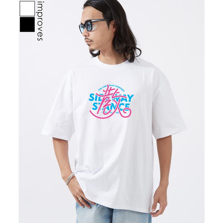 半袖Tシャツ メンズ SIDEWAY | improves | 詳細画像1 