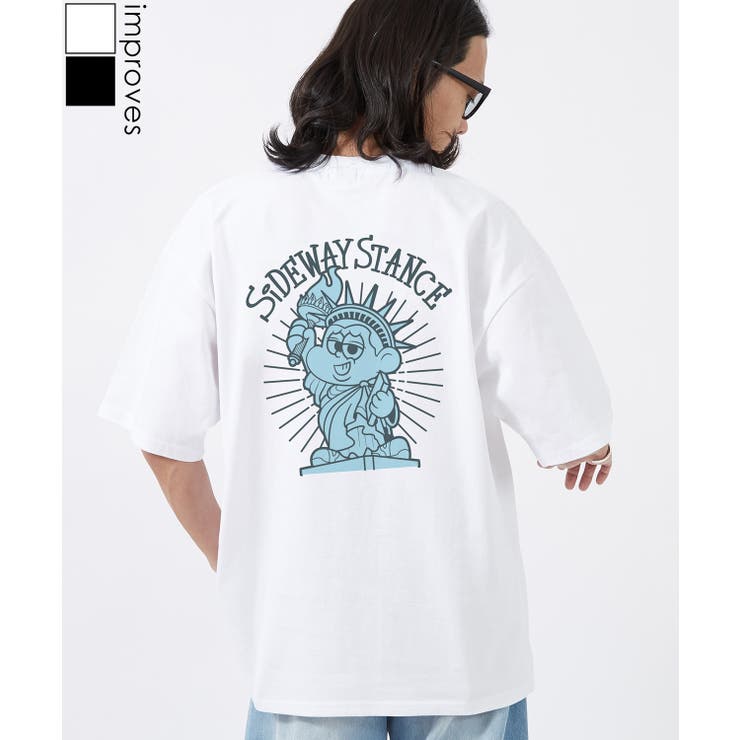 半袖Tシャツ メンズ SIDEWAY | improves | 詳細画像1 