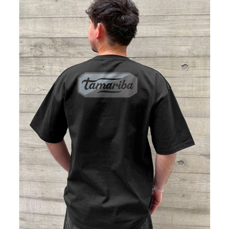 ブラック | 半袖Tシャツ メンズ SIDEWAY | improves