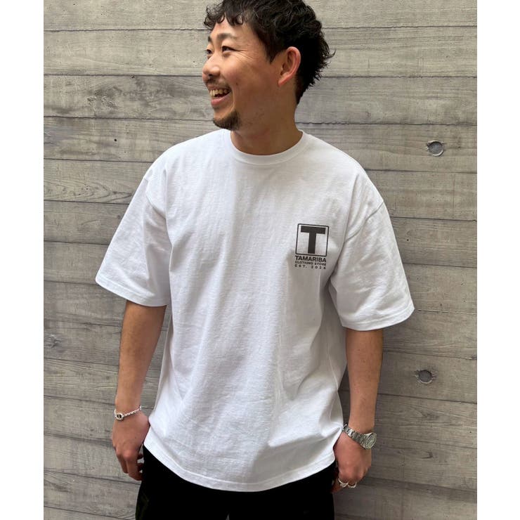ホワイト | 半袖Tシャツ メンズ SIDEWAY | improves