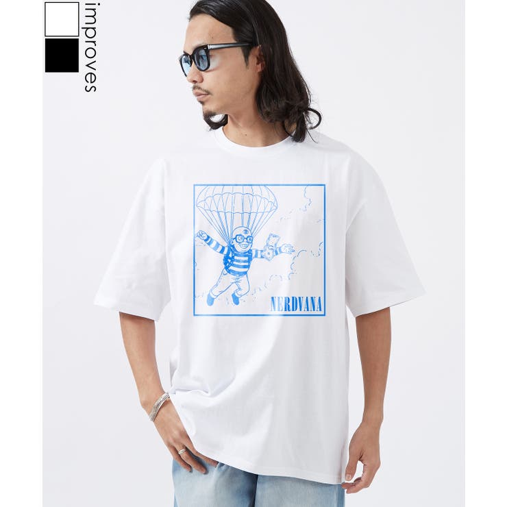 半袖Tシャツ メンズ SIDEWAY | improves | 詳細画像1 