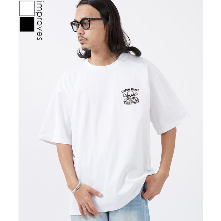 半袖Tシャツ メンズ SIDEWAY | improves | 詳細画像1 