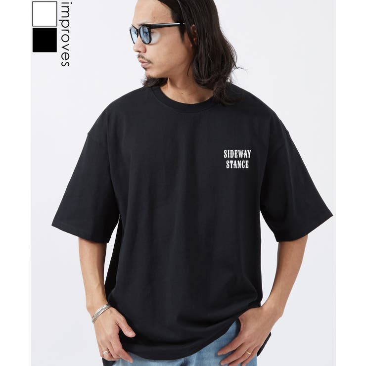 半袖Tシャツ メンズ SIDEWAY | improves | 詳細画像1 