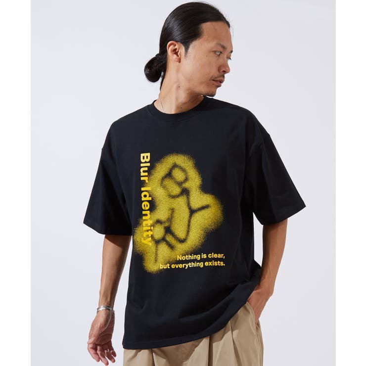 ブラック | 半袖Tシャツ メンズ SIDEWAY | improves